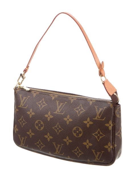 lv accessories pochette|louis vuitton monogram pochette.